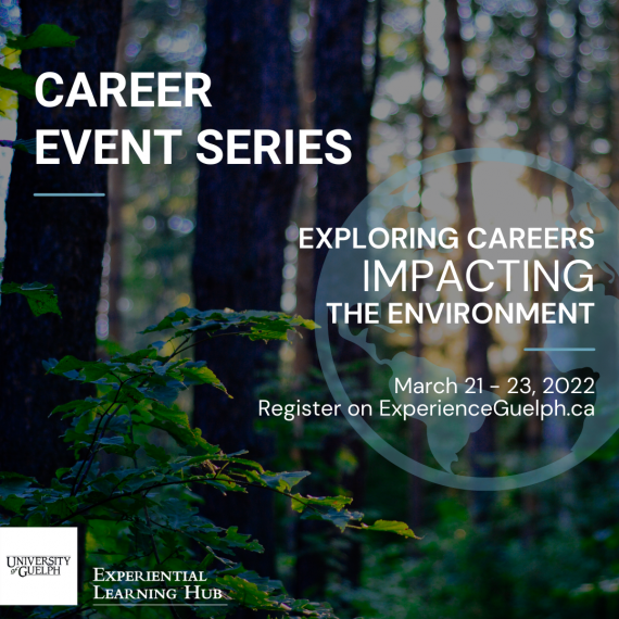 Exploring Careers Impacting the Environment Career Series Leveraging